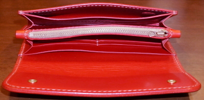 WAL-ADV-2ND-RD-2ND別注WAL-ADVロングウォレット-WALADV2ND-黒羽（CROW：クロウ)ロングウォレット(長財布)の画像