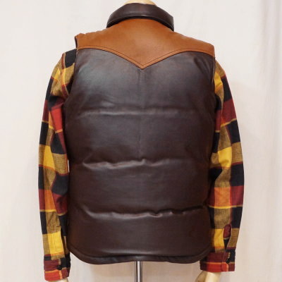 D-08-RBK-WESTCOAT-D08-DELUXEWARE-デラックスウエアジャケット-ウエストコート-ベストの画像