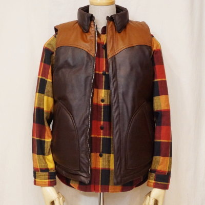 D-08-RBK-WESTCOAT-D08-DELUXEWARE-デラックスウエアジャケット-ウエストコート-ベストの画像