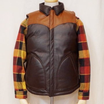 D-08-RBK-WESTCOAT-D08-DELUXEWARE-デラックスウエアジャケット-ウエストコート-ベストの画像