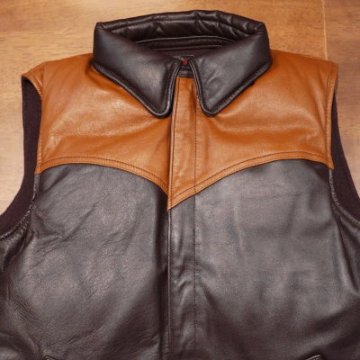 D-08-RBK-WESTCOAT-D08-DELUXEWARE-デラックスウエアジャケット-ウエストコート-ベストの画像