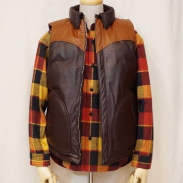 D-08-RBK-WESTCOAT-D08-DELUXEWARE-デラックスウエアジャケット-ウエストコート-ベストの画像