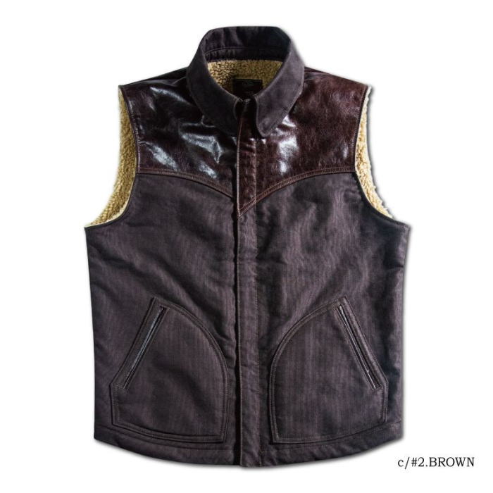 D-16-DUDO VEST No,02-D16-DELUXEWARE-デラックスウエア-デラックスウエアジャケット-アウターの画像