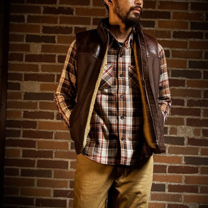 D-16-DUDO VEST No,02-D16-DELUXEWARE-デラックスウエア-デラックスウエアジャケット-アウターの画像