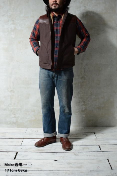 D-16-DUDO VEST No,02-D16-DELUXEWARE-デラックスウエア-デラックスウエアジャケット-アウターの画像