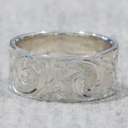 FN-JR-012-スクロールリングL(旧品番SC/R-L)(旧品番F-JR-001)-FNJR012-FLATHEAD-フラットヘッドシルバーリング・フラットヘッド指輪の画像