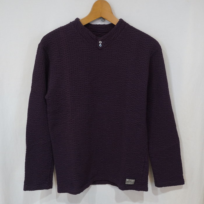 1800LT(USED)-BUR-サイズ37-1800LTの中古品-DELUXEWARE-DALEE'S(ダリーズ)-デラックスウエア長袖Ｔシャツの画像