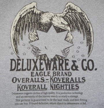 S101-25-GRY-スエット-EAGLE BRAND-S10125-DELUXEWARE-デラックスウエアスウェット-デラックスウエアスエットの画像