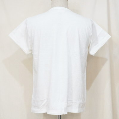 SJ2PST-CREW-WH-無地クルーネック2パックTシャツ-SJ2PSTCREW-SAMURAIJEANS-サムライジーンズTシャツ-無地Tシャツの画像