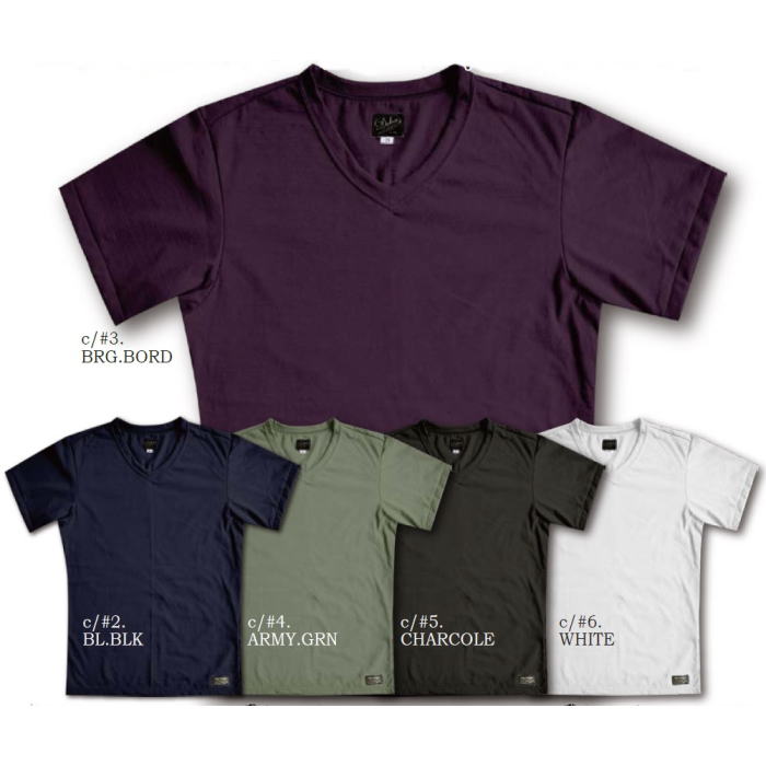 VL21T-VネックTシャツ-DELUXEWARE-デラックスウエアＴシャツ-DALEE'S-ダリーズTシャツの画像