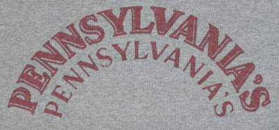 SPL-03-グレー-PENNSYLVANIA-SPL03-DELUXEWARE-デラックスウエアスウェット・デラックスウエアスエットの画像