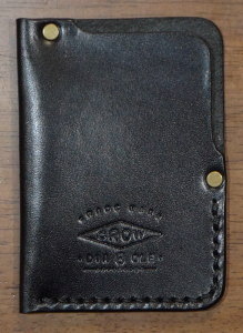 LC3-ADV-BK-CRライセンスカードケース3-LC3ADV-黒羽（CROW：クロウ)カードケース・黒羽ライセンスカードケースの画像
