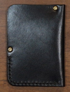 LC3-ADV-BK-CRライセンスカードケース3-LC3ADV-黒羽（CROW：クロウ)カードケース・黒羽ライセンスカードケースの画像