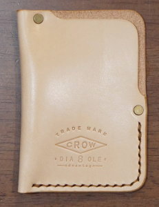 LC3-ADV-NT-CRライセンスカードケース3-LC3ADV-黒羽（CROW：クロウ)カードケース・黒羽ライセンスカードケースの画像