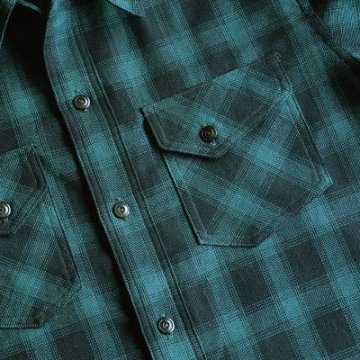 MVS-05-OVERLAP B.F CHECK-MVS05-DELUXEWARE-デラックスウエアシャツ-チェックシャツ-シャツ長袖の画像