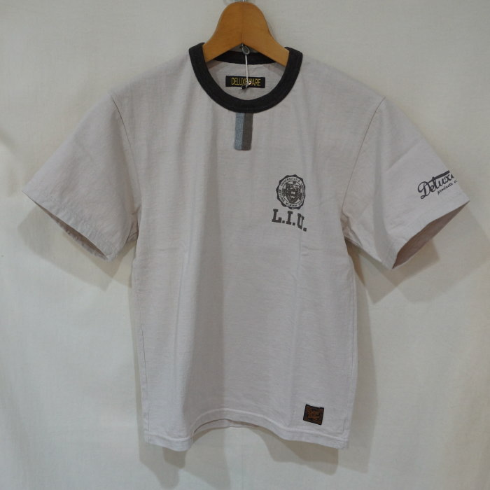 DRS-17B(USED)-IV-XSサイズ-DRS-17Bの中古品-DRS17B(USED)-DELUXEWARE-デラックスウエア半袖Ｔシャツの画像