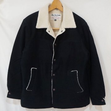 FN-OJ-B001 BK RANCH COAT FNOJB001 FLATHEAD フラットヘッド ハーフコート アウターの画像