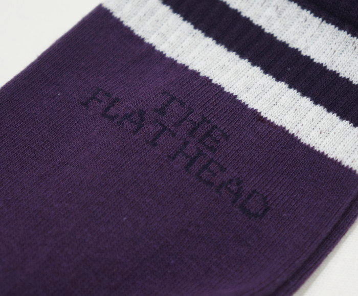 FN-SS-002-PUR-トレッキングソックス-FNSS002-FLATHEAD-フラットヘッド-ソックス-靴下の画像