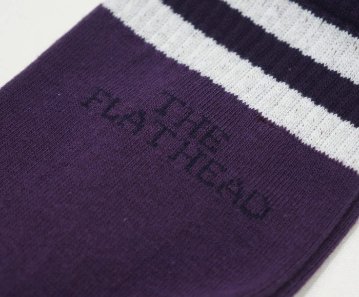 FN-SS-002-PUR-トレッキングソックス-FNSS002-FLATHEAD-フラットヘッド-ソックス-靴下の画像