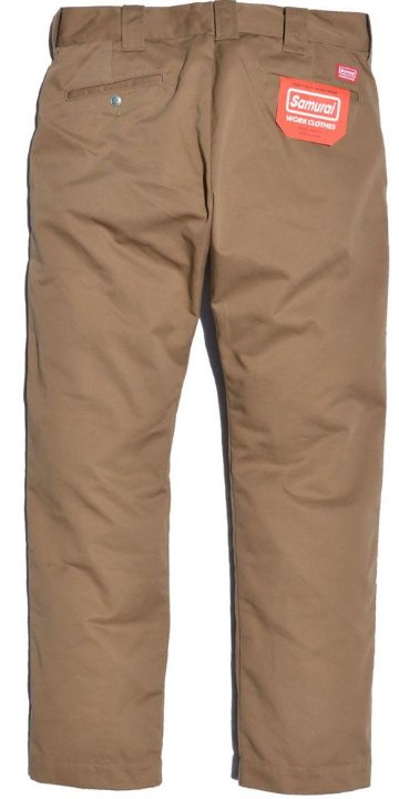 SWC500WP-CE-BE-TCワークパンツ-CE-SWC500WPCE-SAMURAIJEANS-サムライジーンズデニムジーンズ-SAMURAIWORKCLOTHESの画像
