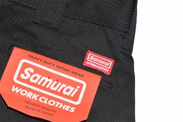 SWC500WP-CE-BK-TCワークパンツ-CE-SWC500WPCE-SAMURAIJEANS-サムライジーンズデニムジーンズ-SAMURAIWORKCLOTHESの画像