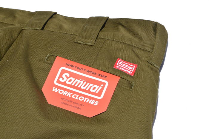 SWC500WP-CE-OLV-TCワークパンツ-CE-SWC500WPCE-SAMURAIJEANS-サムライジーンズデニムジーンズ-SAMURAIWORKCLOTHESの画像