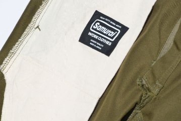 SWC500WP-CE-OLV-TCワークパンツ-CE-SWC500WPCE-SAMURAIJEANS-サムライジーンズデニムジーンズ-SAMURAIWORKCLOTHESの画像