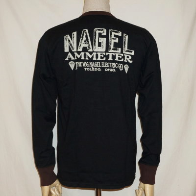 6101-ブラック-NAGEL-DELUXEWARE-デラックスウエア長袖Tシャツ-ロンT-2016FWの画像