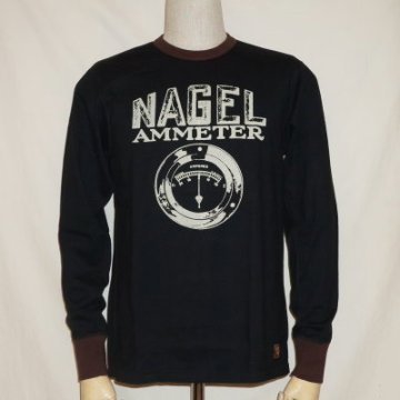 6101-ブラック-NAGEL-DELUXEWARE-デラックスウエア長袖Tシャツ-ロンT-2016FWの画像