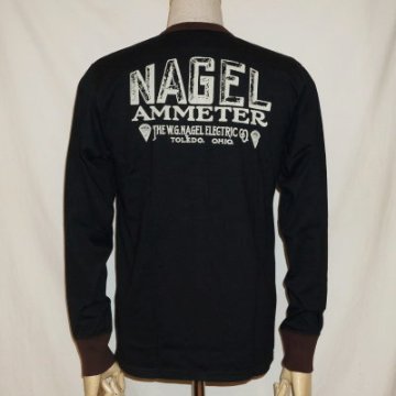 6101-ブラック-NAGEL-DELUXEWARE-デラックスウエア長袖Tシャツ-ロンT-2016FWの画像