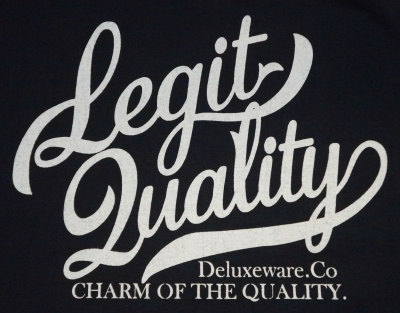 BRG-00L-BK-ブランドロゴ長袖Tシャツ00L-BRG00L-DELUXEWARE-デラックスウエア長袖Tシャツ-ロンTの画像