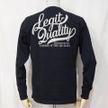 BRG-00L-BK-ブランドロゴ長袖Tシャツ00L-BRG00L-DELUXEWARE-デラックスウエア長袖Tシャツ-ロンTの画像