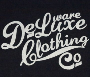 BRG-00L-BK-ブランドロゴ長袖Tシャツ00L-BRG00L-DELUXEWARE-デラックスウエア長袖Tシャツ-ロンTの画像