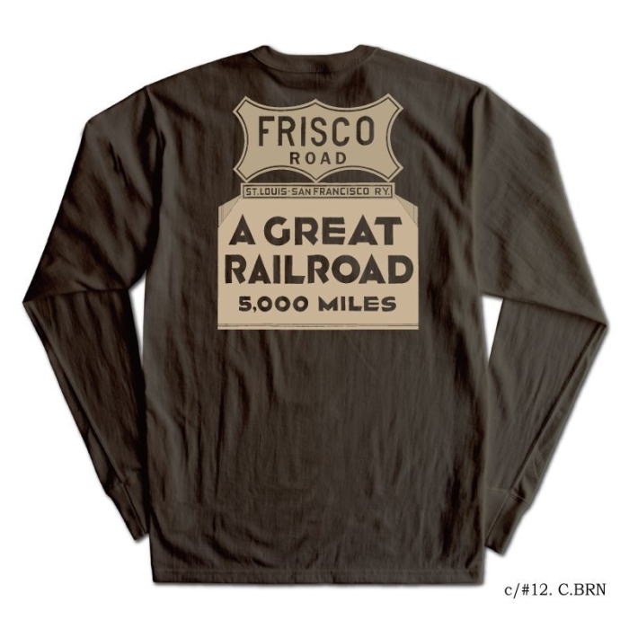 DLL-06-FRISCO-DLL06-DELUXEWARE-デラックスウエア長袖Tシャツ-ロンTの画像