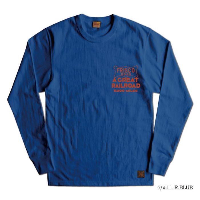 DLL-06-FRISCO-DLL06-DELUXEWARE-デラックスウエア長袖Tシャツ-ロンTの画像
