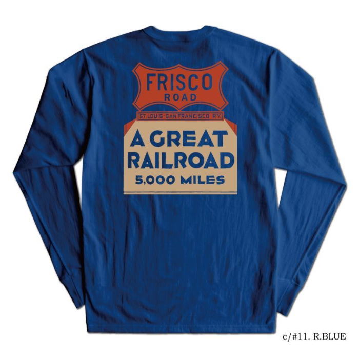DLL-06-FRISCO-DLL06-DELUXEWARE-デラックスウエア長袖Tシャツ-ロンTの画像