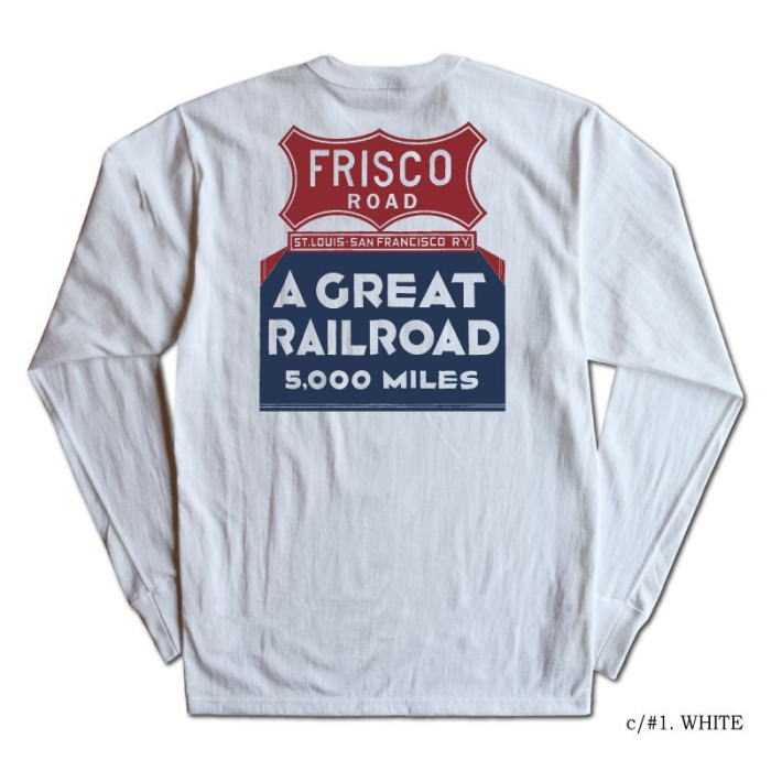 DLL-06-FRISCO-DLL06-DELUXEWARE-デラックスウエア長袖Tシャツ-ロンTの画像