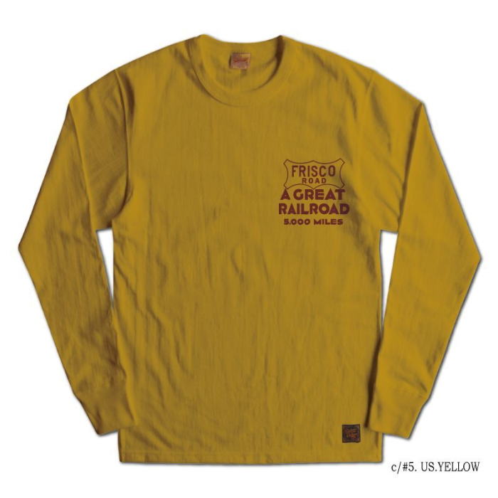 DLL-06-FRISCO-DLL06-DELUXEWARE-デラックスウエア長袖Tシャツ-ロンTの画像