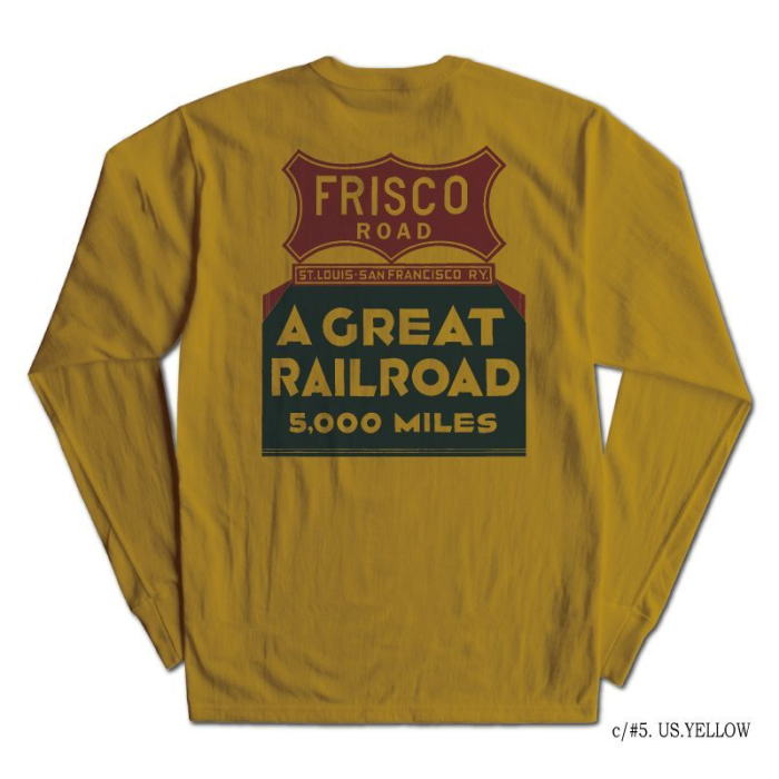 DLL-06-FRISCO-DLL06-DELUXEWARE-デラックスウエア長袖Tシャツ-ロンTの画像