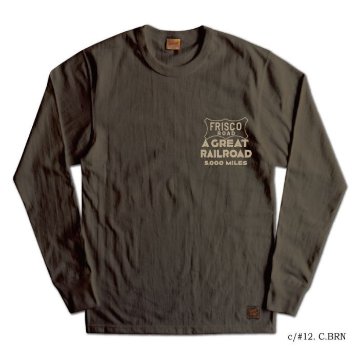 DLL-06-FRISCO-DLL06-DELUXEWARE-デラックスウエア長袖Tシャツ-ロンTの画像