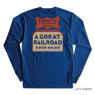 DLL-06-FRISCO-DLL06-DELUXEWARE-デラックスウエア長袖Tシャツ-ロンTの画像