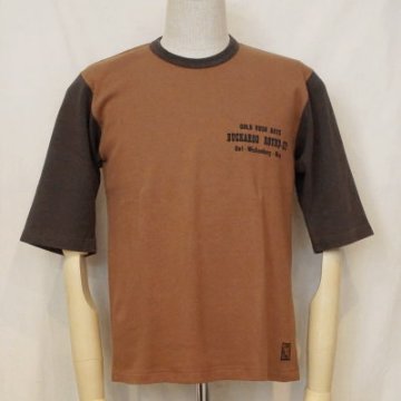 URES-03-イエロー-GOLD RUSH-URES03-DELUXEWARE-デラックスウエア五分袖Tシャツ-GOLDRUSHの画像