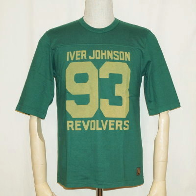 URES-04-GRN-REVOLVER-URES04-DELUXEWARE-デラックスウエア五分袖Tシャツの画像