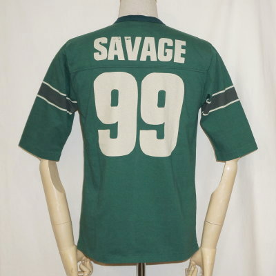 URES-05-GRN-SAVAGE99-URES05-DELUXEWARE-デラックスウエア五分袖Tシャツの画像