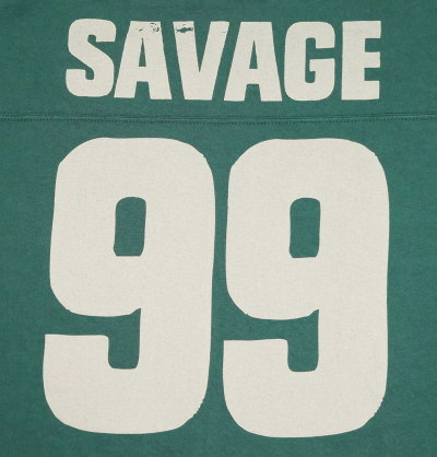 URES-05-GRN-SAVAGE99-URES05-DELUXEWARE-デラックスウエア五分袖Tシャツの画像