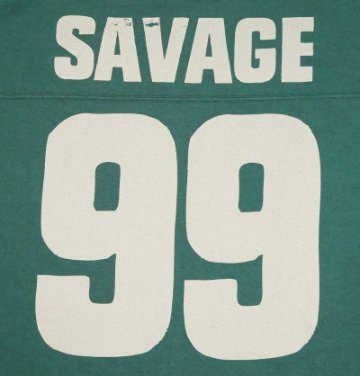 URES-05-GRN-SAVAGE99-URES05-DELUXEWARE-デラックスウエア五分袖Tシャツの画像