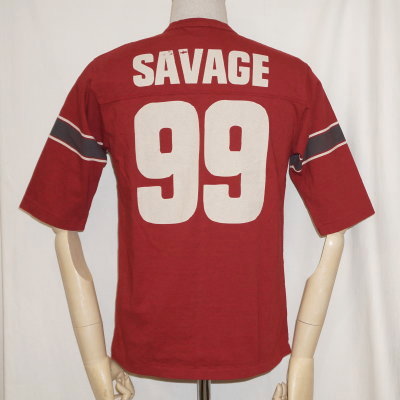 URES-05-RD-SAVAGE99-URES05-DELUXEWARE-デラックスウエア五分袖Tシャツの画像