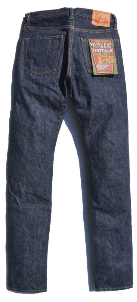 S511XX19OZ2-19OZテーパードモデル2-SAMURAIJEANS-サムライジーンズデニムジーンズの画像