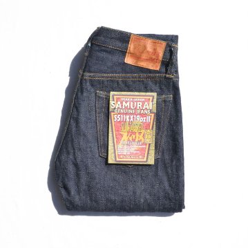 S511XX19OZ2-19OZテーパードモデル2-SAMURAIJEANS-サムライジーンズデニムジーンズの画像