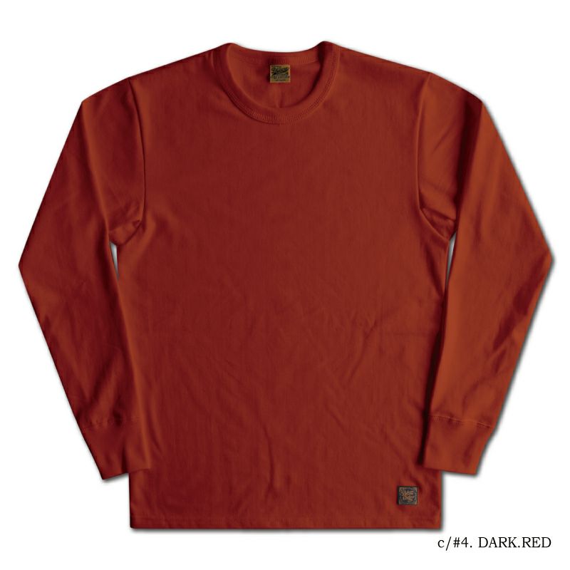 SLL-00 D.RD 無地長袖Tシャツ SLL00 DELUXEWARE デラックスウエア長袖Tシャツ ロンT 無地ロンTの画像